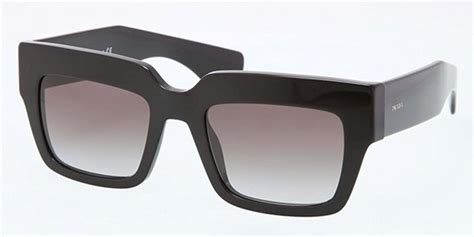 prada poeme sunglasses black|Prada PR 28PS POEME 1AB0A7 Sunglasses in Black.